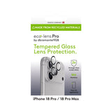 iPhone 18 Pro / 18 Pro Max dbramante1928 Eco-Lens Pro Kameralinsebeskyttelse - Gennemsigtig