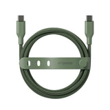 empower by PanzerGlass Racing 1.2m / 60W USB-C til USB-C Kabel - Sage