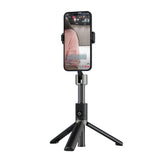 Dudao F18 Selfiestang m. Tripod & Bluetooth - Sort