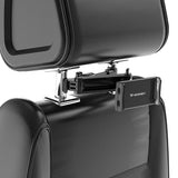 Wozinsky Backseat Car Mount Til Bilens Nakkestøtte - Max Størrelse: 125 - 205mm - Sort