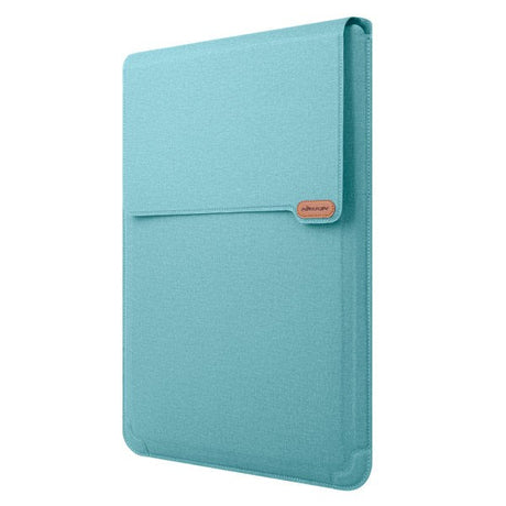 Nillkin Sleeve m. Stander & Musemåtte til MacBook 16" (40 x 28.5 x 2 cm) - Turkis