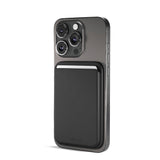 Epico Mag+ Læder Kortholder - MagSafe Kompatibel - Sort