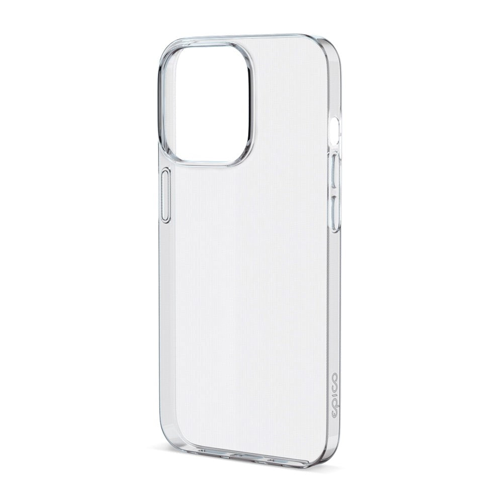 Epico iPhone 15 Pro Max Twiggy Gloss Fleksibel Plastik Bagside Cover - Gennemsigtig