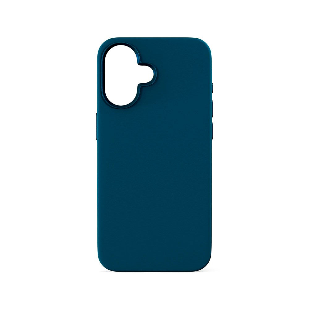 iPhone 16 Plus Epico Mag+ Silikone Bagside Cover - MagSafe Kompatibel - Petrol Blue