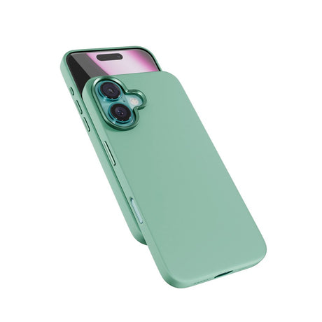 iPhone 16 Plus Epico Mag+ Silikone Bagside Cover - MagSafe Kompatibel - Pastel Turquoise