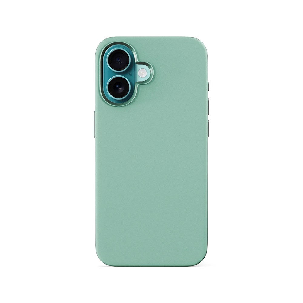 iPhone 16 Epico Mag+ Silikone Bagside Cover - MagSafe Kompatibel - Pastel Turquoise