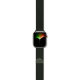 Apple Watch (42/44/SE/45/46/49mm) Epico Milanese Rem i Rustfri Stål - Dark Green