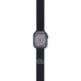 Apple Watch (42/44/SE/45/46/49mm) Epico Milanese Rem i Rustfri Stål - Midnight