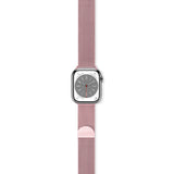 Apple Watch (38/40/SE/41/42mm) Epico Milanese Rem i Rustfri Stål - Rose Gold