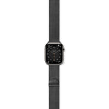 Apple Watch (42/44/SE/45/46/49mm) Epico Milanese Rem i Rustfri Stål - Space Grey