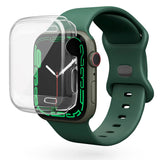 Epico Apple Watch 8/7 (45mm) Hero Case Fleksibelt Plastik Cover - Gennemsigtig