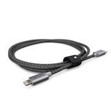 Epico Braided USB-C til Lightning Kabel PD 60W - 120cm - Grå