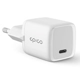 Epico Mini Vægoplader PD 30W m. USB-C - Hvid