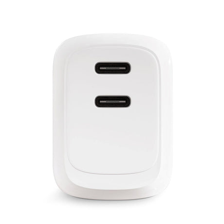 Epico Vægoplader PD 45W  med 2 x USB-C - Hvid