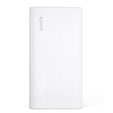 Epico Powerbank Multiport m. 2 x USB-A og 1 x USB-C - 20.100 mAh - Hvid