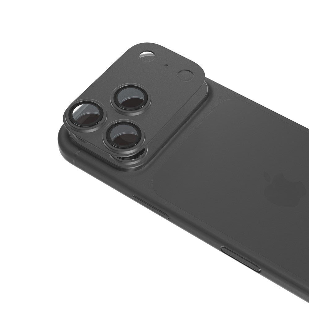 Epico iPhone 18 Pro Aluminium Kameralinsebeskyttelse - Sort