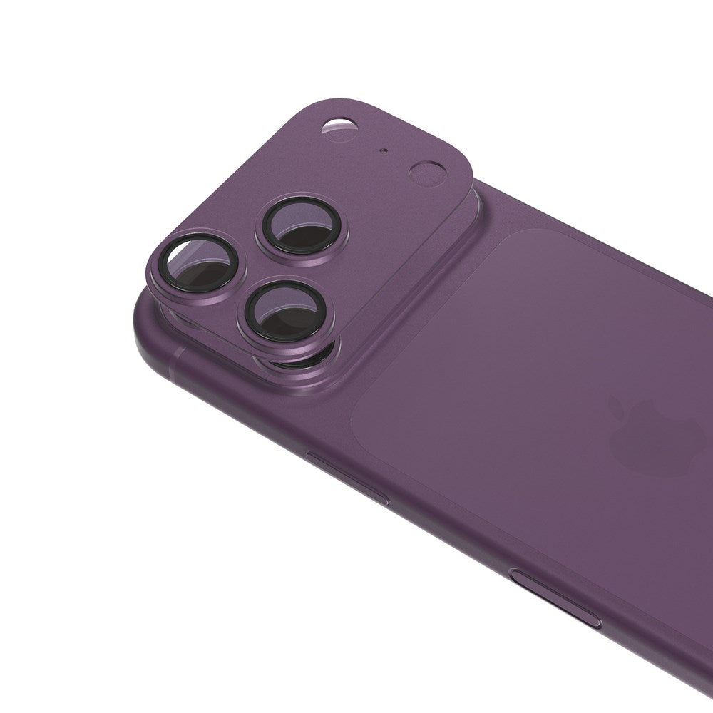 Epico iPhone 18 Pro Max Aluminium Kameralinsebeskyttelse - Lilla