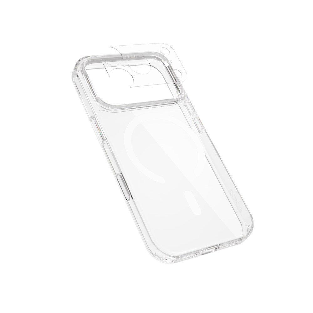 Epico iPhone 18 Pro Max / 17 Pro Max Hero Mag+ Mobil Cover inkl. Kamerabeskyttelse - MagSafe Kompatibel - Gennemsigtig