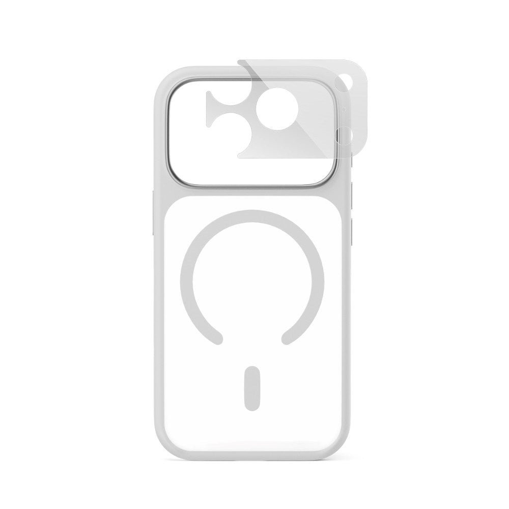 Epico iPhone 18 Pro Max / 17 Pro Max HeroMatte Pro Mag+ Mobil Cover inkl. Kamerabeskyttelse - MagSafe Kompatibel - Hvid