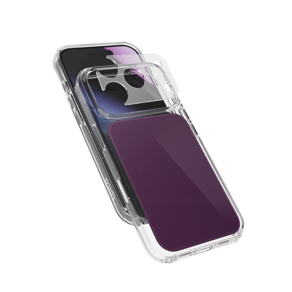 Epico iPhone 18 Pro Max / 17 Pro Max Tile Mag+ Mobil Cover inkl. Kamerabeskyttelse - MagSafe Kompatibel - Lilla