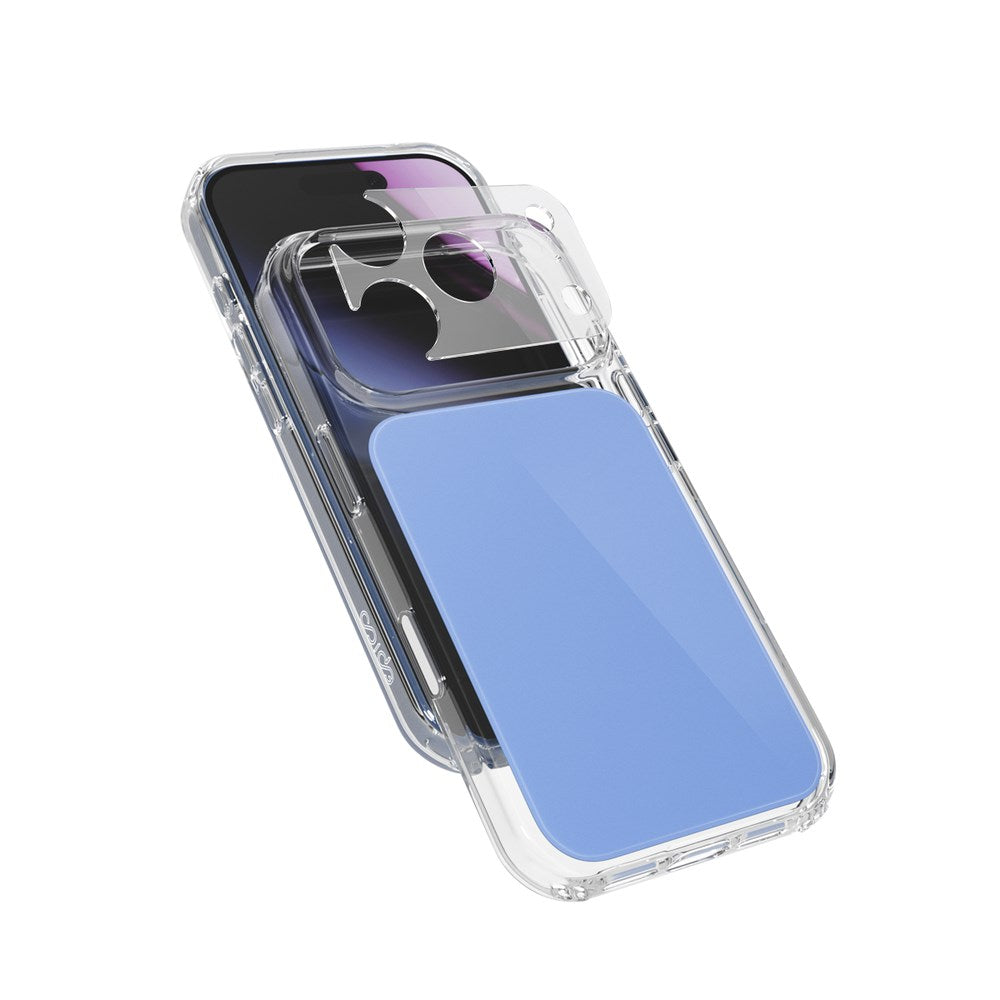 Epico iPhone 18 Pro Max / 17 Pro Max Tile Mag+ Mobil Cover inkl. Kamerabeskyttelse - MagSafe Kompatibel - Blå