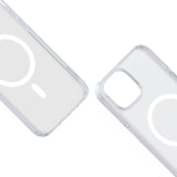 Epico iPhone 15 Resolve Case Magnetic Bagside Cover - MagSafe Kompatibel - Gennemsigtig