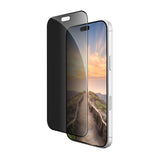 iPhone 18 Pro dbramante1928 Eco-Shield Privacy Skærmbeskyttelse m. Installationsramme - Gennemsigtig