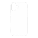 eSTUFF iPhone 16 INFINITE VIENNA Fleksibelt Plastik Bagside Cover - 100% Genbrugsplastik - Gennemsigtig