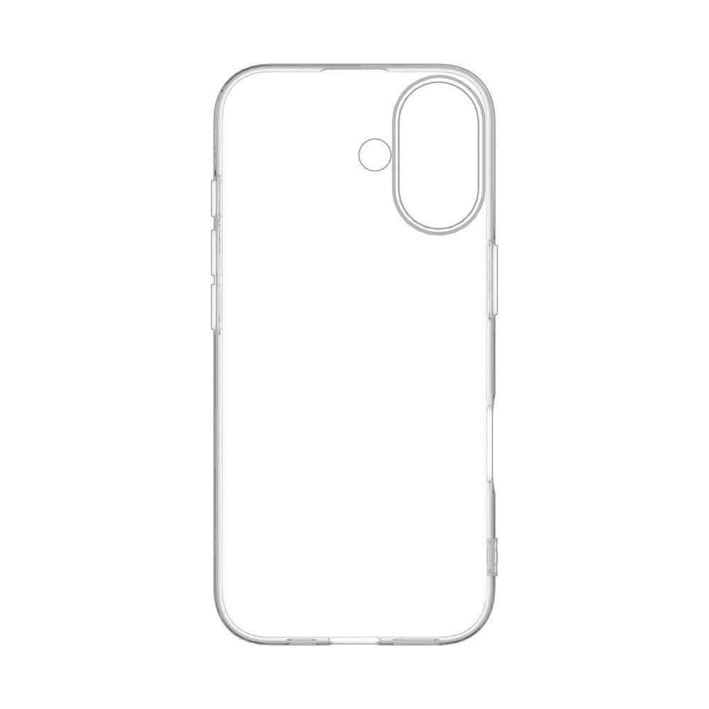 iPhone 17 eSTUFF INFINITE VIENNA Fleksibel Plast Case - 100% Genbrugsplastik - Gennemsigtig