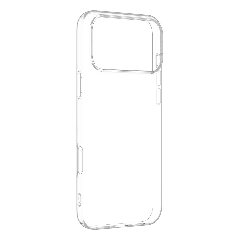 iPhone 17 Pro Max eSTUFF INFINITE VIENNA Fleksibel Plast Case - 100% Genbrugsplastik - Gennemsigtig