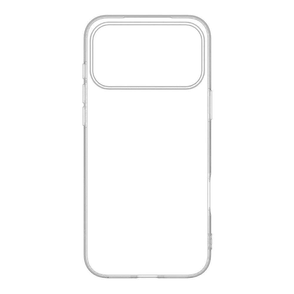 iPhone 17 Pro Max eSTUFF INFINITE VIENNA Fleksibel Plast Case - 100% Genbrugsplastik - Gennemsigtig