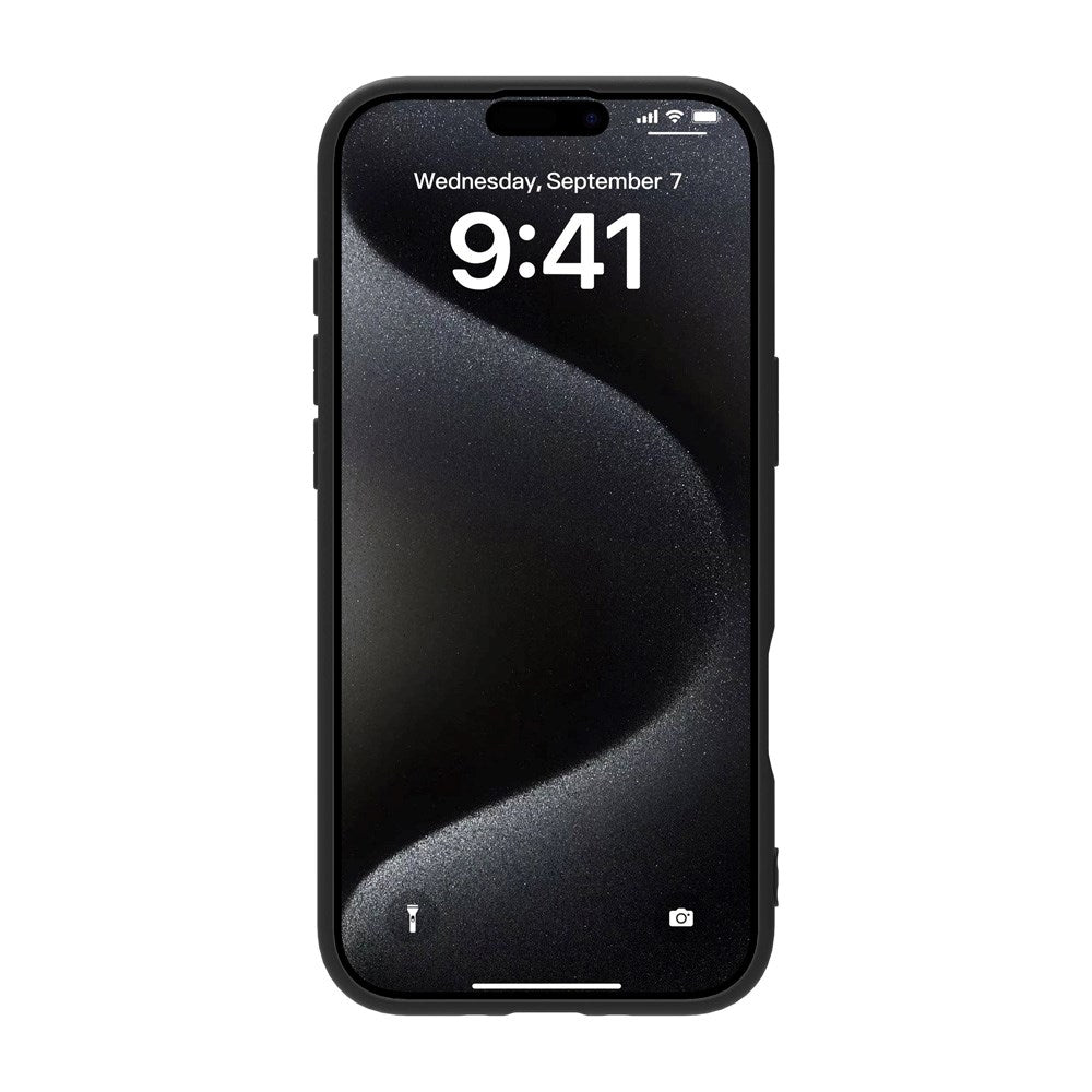 iPhone Air eSTUFF INFINITE VIENNA Fleksibel Plast Case - 100% Genbrugsplastik - Sort