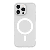 eSTUFF iPhone 16 Pro INFINITE OSLO Hybrid Plastik Bagside Cover - MagSafe Kompatibel - Gennemsigtig