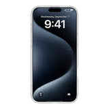 eSTUFF iPhone 16 Pro INFINITE OSLO Hybrid Plastik Bagside Cover - MagSafe Kompatibel - Gennemsigtig