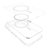 iPhone Air eSTUFF INFINITE OSLO Hybrid Plastik Mobil Cover - MagSafe Kompatibel - Gennemsigtig