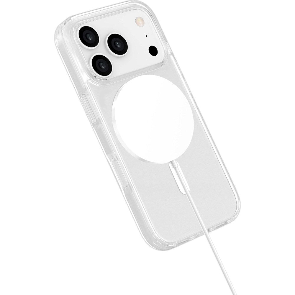 iPhone 17 Pro eSTUFF INFINITE OSLO Hybrid Plastik Mobil Cover - MagSafe Kompatibel - Gennemsigtig