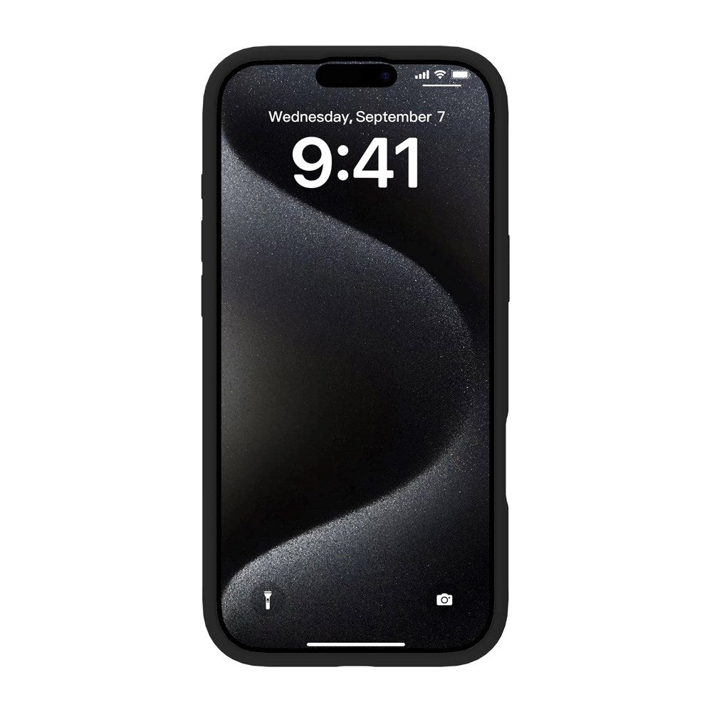 iPhone Air eSTUFF INFINITE ROME Case - Genbrugsmaterialer - Sort