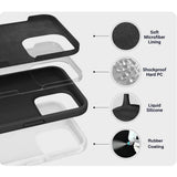 iPhone 17 Pro Max eSTUFF INFINITE ROME Case - Genbrugsmaterialer - Sort