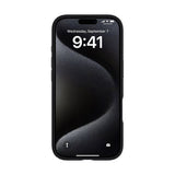 iPhone 17 eSTUFF INFINITE VENICE Kunstlæderbetrukket Plast Mobil Cover - MagSafe Kompatibel - Sort