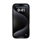 iPhone 17 Pro eSTUFF INFINITE VENICE Kunstlæderbetrukket Plast Mobil Cover - MagSafe Kompatibel - Sort