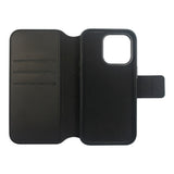 eSTUFF iPhone 16 Pro Max INFINITE MILAN Kunstlæder Flip Cover - MagSafe Kompatibel - Sort