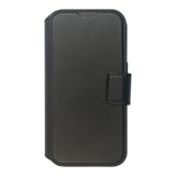 eSTUFF iPhone 16 Pro Max INFINITE MILAN Kunstlæder Flip Cover - MagSafe Kompatibel - Sort