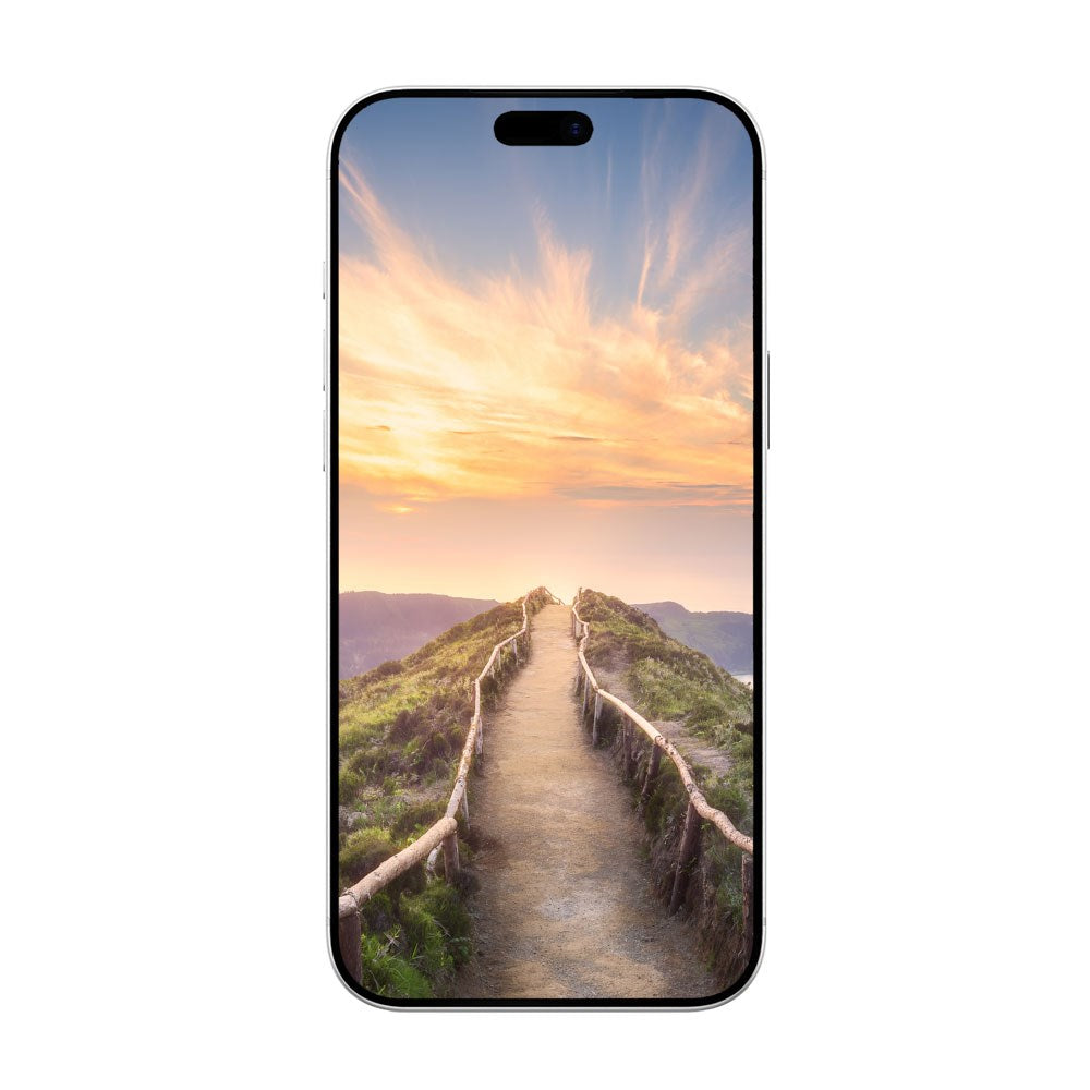 iPhone 18 Pro Max dbramante1928 Eco-Shield Privacy Skærmbeskyttelse m. Installationsramme - Gennemsigtig