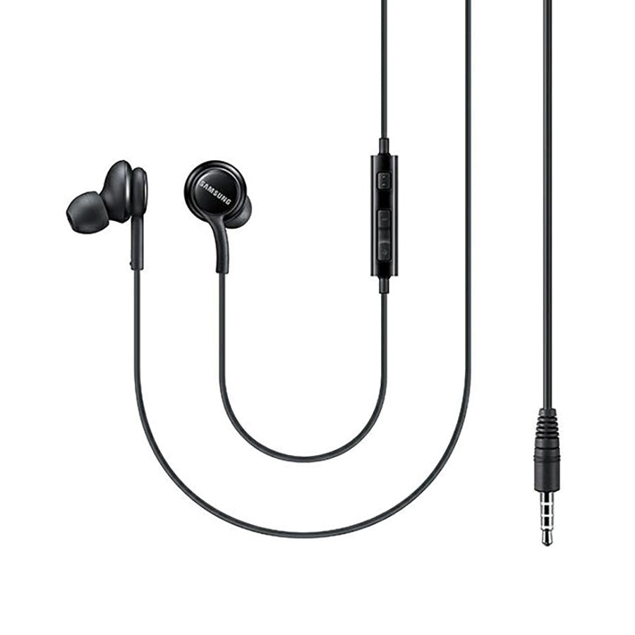 Original Samsung In-Ear Headset m. Remote & Mic - Sort