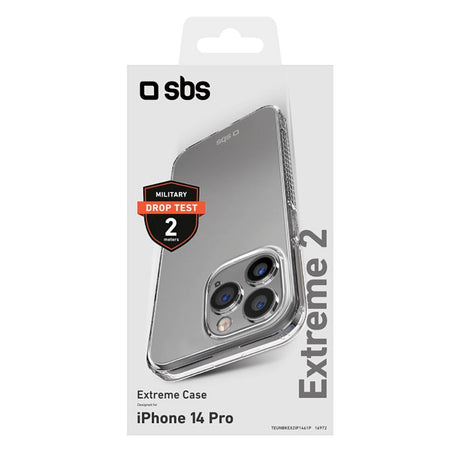 iPhone 14 Pro SBS Extreme X2 Cover - Gennemsigtig