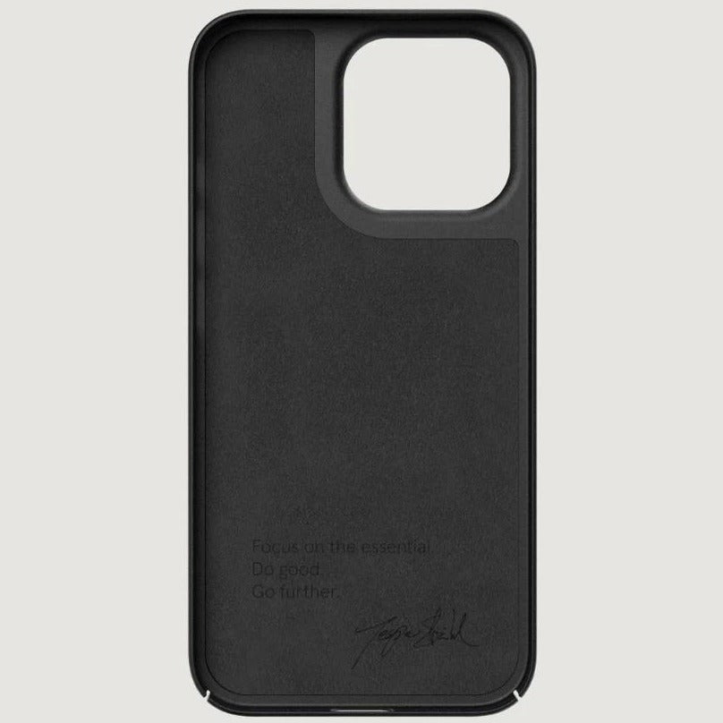 Nudient Thin Case V3 iPhone 13 Pro Bagside Cover - Ink Black