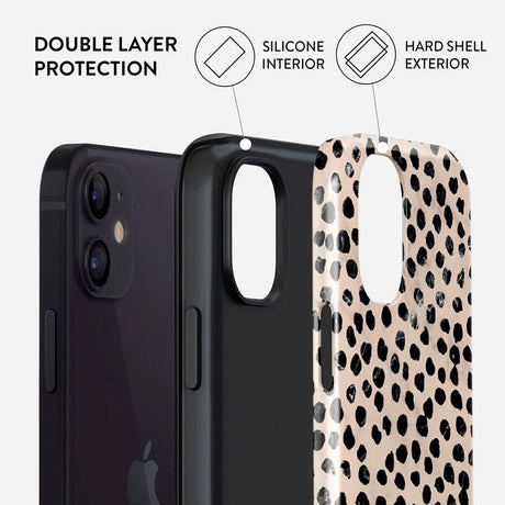 Burga iPhone 12 / 12 Pro Tough Fashion Cover - Almond Latte