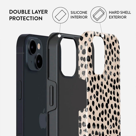 Burga iPhone 14 Tough Fashion Cover - Almond Latte