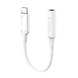 ALOGIC Elements PRO USB-C til 3.5 mm Audio Adapter - 10cm - Hvid