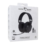 White Shark FIRECREST Trådløs Gaming Headset - Over-Ear - Sort
